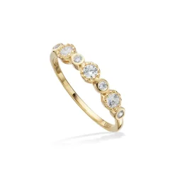 Scrouples Soho Ring i Forgyldt Sølv 728502