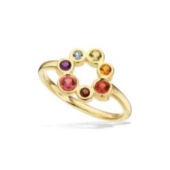 Scrouples Soho Ring i Forgyldt Sølv 729132
