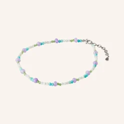 Sea Colour Anklet Sterling Sølv Ankelkæde fra Pernille Corydon