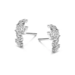 Sia Stud Sterling Sølv Øreringe fra Spirit Icons