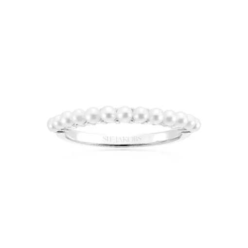 Sif Jakobs Ellera Perla Sterling Sølv Ring med Ferskvandsperler