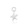 Sif Jakobs Stella Marina Hoop Sterling Sølv Charm