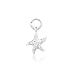 Sif Jakobs Stella Marina Hoop Sterling Sølv Charm