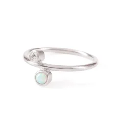 Sirius Sterling Sølv Ring fra Pernille Corydon med Diamant 0,03 Carat