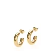Sistie Aura Hoops Small Øreringe i Guld Double ZX1008GS