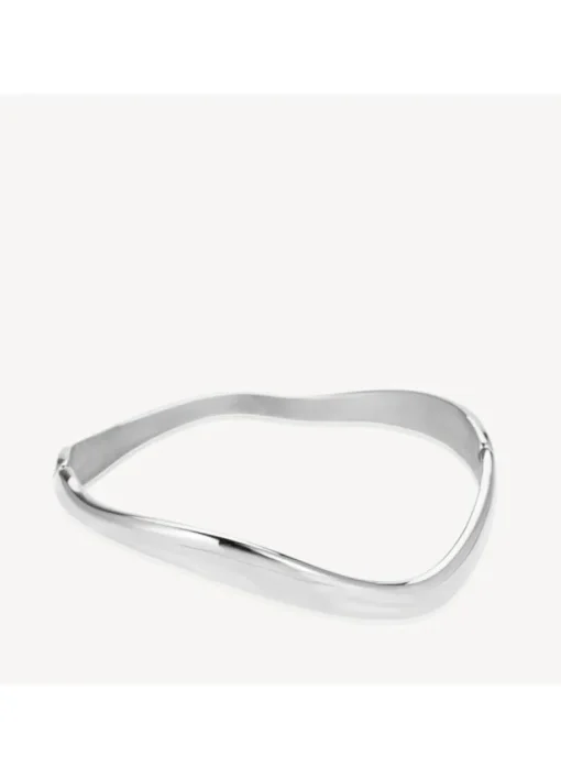 Sistie Sistie2nd Wavy Bracelet Rustfri Stål Armbånd
