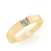 Smykkekæden Alliance 14 Karat Guld Ring med Diamant 0,05 Carat TW/SI