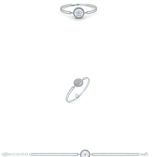 Smykkekæden Blomst Sterling Sølv Armbånd ORSL008S