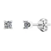 Smykkekæden Øreringe i 14 Karat Hvidguld med Brillanter 0,30 Carat TW/SI