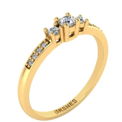 Smykkekæden Ring i 8 Karat Guld 50-00120-1030