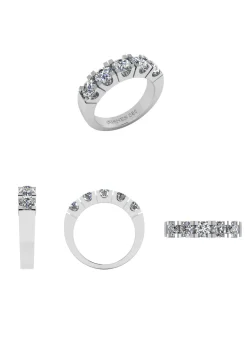 Smykkekæden Ring i 14 Karat Hvidguld med Brillanter 2,00 Carat TW/SI