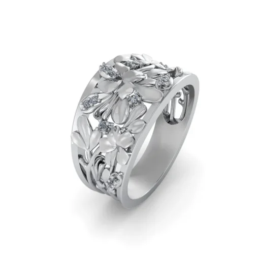 Smykkekæden Sterling Sølv Ring DVJN004S