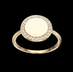 Soho Forgyldt Sølv Ring fra Scrouples 726572