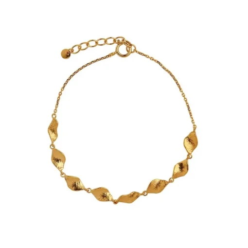 Stine A Petit Ile De L'amour Forgyldt Sølv Armbånd