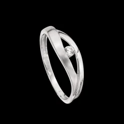 Støvring Design 14 Karat Hvidguld Ring 82232009