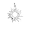 Sun Wild Pendant Large Sterling Sølv Vedhæng fra byBiehl