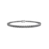 Tennis 14 Karat Hvidguld Armbånd fra Henrik Ørsnes Design med Brillanter 3,26 Carat W/SI