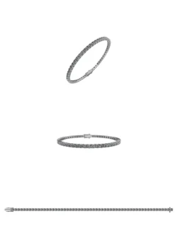 Tennis 14 Karat Hvidguld Armbånd fra Henrik Ørsnes Design med Brillanter 5,60 Carat TW/SI