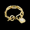 The Octagon Charms Chain Ur til Dame Fra Rosefield SWGSG-O52