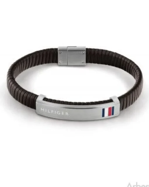 Tommy Hilfiger Læder Herrearmbånd 2790348