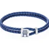 Tommy Hilfiger Monogram Herrearmbånd i Læder 2790530