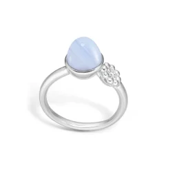 Torpedo Blue Lace Sterling Sølv Ring fra Blossom Copenhagen