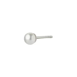 Tres Petit Pearl Earring Sterling Sølv Ørestik fra Stine A med Ferskvandsperle