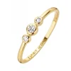 Trinity 14 Karat Guld Ring fra Spirit Icons med Brillanter 0,09 Carat W/VS
