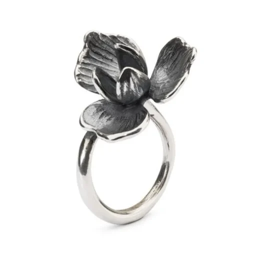 Troldekugler Blomst Sterling Sølv Ring