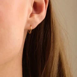 Twig Hoops Sterling Sølv Øreringe fra Pernille Corydon