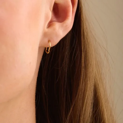 Twig Hoops Sterling Sølv Øreringe fra Pernille Corydon