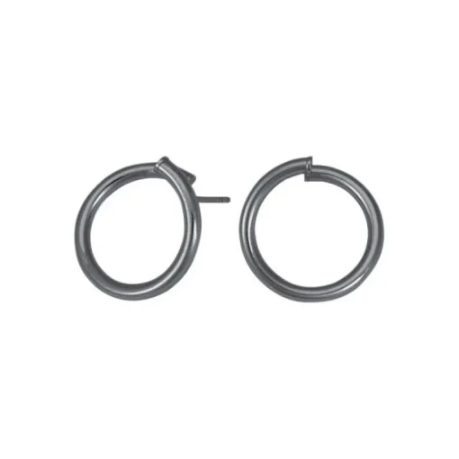 Twisted52 Plain Sterling Sølv Øreringe fra Nordahl Andersen
