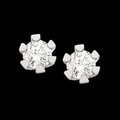 Vida Øreringe 0,40 ct. i 14 Karat Hvidguld fra Scrouples