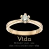Vida Ring 0,25 ct. i 14 Karat Guld fra Scrouples 7815,25