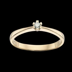 Vida Ring 0,05 ct. i 14 Karat Guld fra Scrouples 7815,05