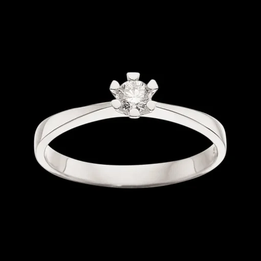 Vida Ring 0,20 ct. i 14 Karat Hvidguld fra Scrouples