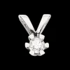 Vida Vedhæng 0,10 ct. i 8 Karat Hvidguld fra Scrouples