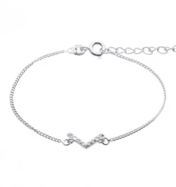 Willow Rhodineret Sølv Armbånd fra Nordahl Andersen