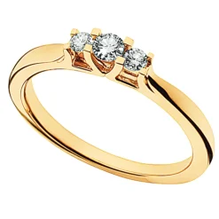 Zoya Ring 0,18 ct. i 14 Karat Guld fra Scrouples 7525,18
